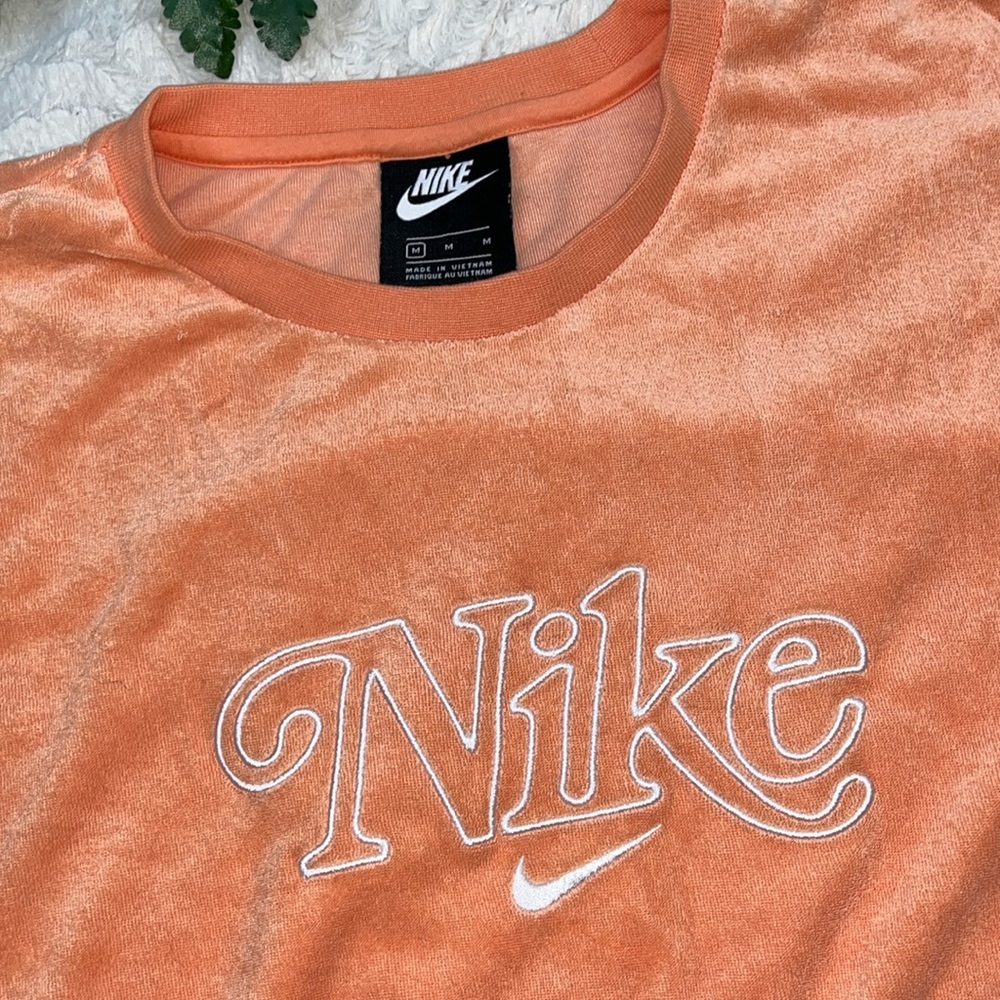 Orange Nike Pull Over Sweatshirt - Picture 2 of 6
